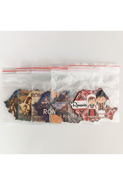Inedit Print Set mix 5 Magneti de frigider Romania