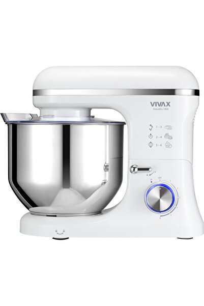 Vivax Oliva Mixer vertical Vivax RM-71800WH, 1800 W, 6 viteze + Turbo, 4 acce...