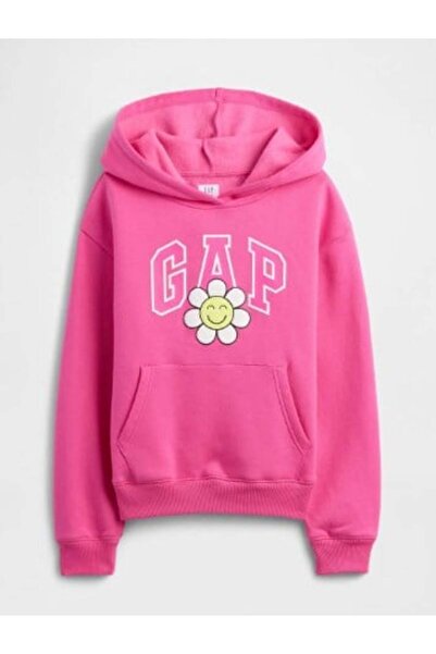 GAP Kids Girl child 797762 logo heritage sweatshirt