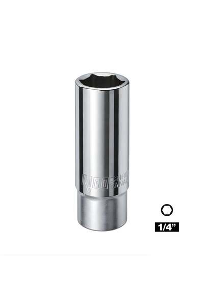 Rico 1/4 Altı Köşe Derin Lokma 13 mm