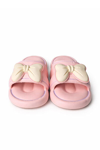 Ecrou Παντόφλες με λεπτομέρεια φιόγκου, ροζ 36 41