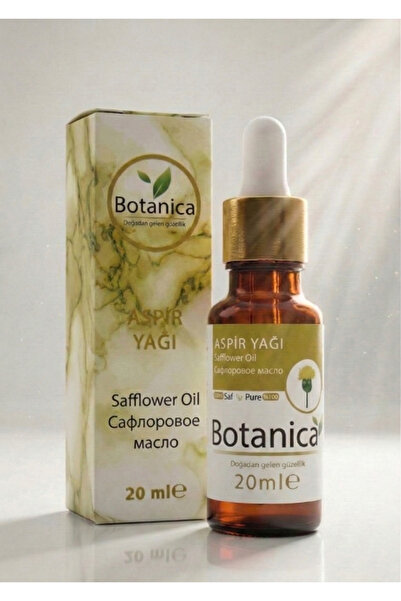 botanica Cold Pressed Safflower Oil (Carthamus Tinctorius) 20 ml – 100% Pure ...
