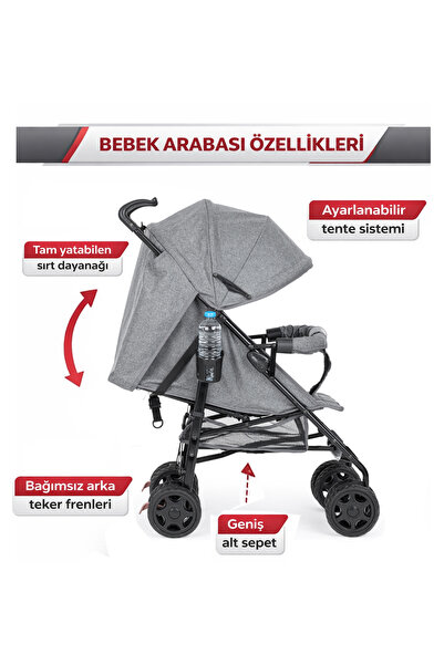 Rival Rv129 Oslo Tam Yatar Baston Bebek Arabası