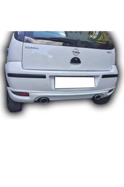 AksoyTuning Opel Corsa C Makyajlı Kasa Uyumlu Yedek Parça Arka Tampon Eki Boy...