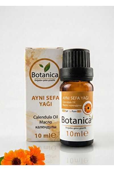 botanica زيت الآذريون الفاخر (كاليندولا) 10 مل - مقوي للحاجز الواقي للبشرة ال...