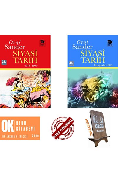 İmge Kitabevi Siyasi Tarih 1.cilt İlkçağlardan 1918'e + Siyasi Tarih 2.cilt 1...