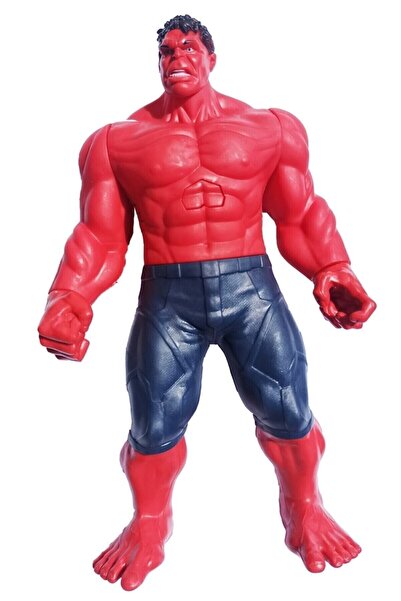 RAMO'S STORE Kırmızı Hulk Figürü Sesli Ve Işıklı Avengers Red Hulk