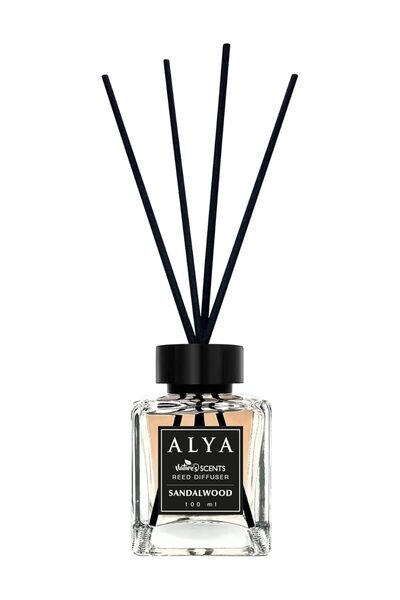 ALYA Nature's Scents Sandalwood Bambu Çubuklu Oda Kokusu - Sandal Ağacı Kokusu