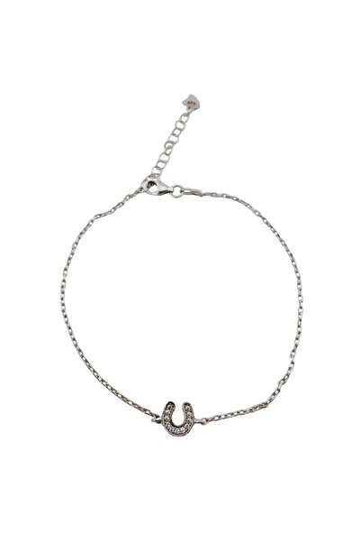 Flippy 925 Silver Bracelet, Horseshoe Stones, Jolie Silver