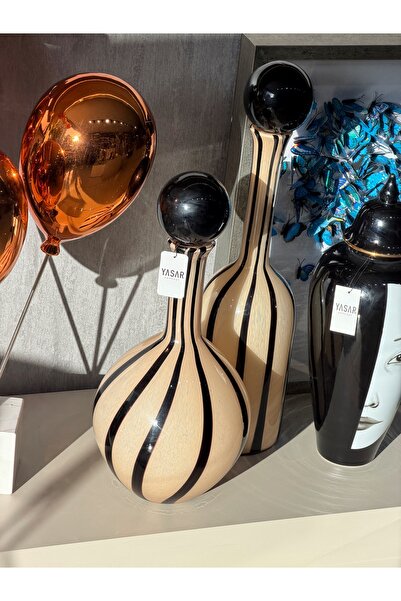 YASAR CONCEPT Maison Cam Kapaklı Şişe 16x60 Cm