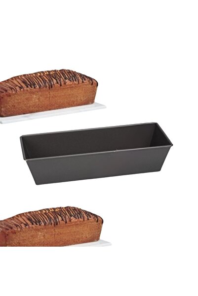 Deinhaus Yapışmaz Dikdörtgen Baton Kek ve Ekmek Kalıbı – 30 cm Uzunluk, Dayan...