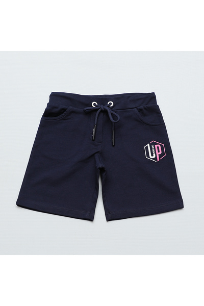WANEX Girl's Two-Thread Thin Shorts - 28016 - Navy Blue