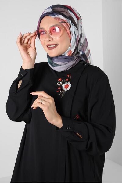 Alvina وشاح منقوش 8248
