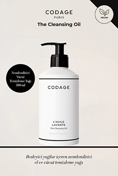 CODAGE PARIS The Cleansing Oil - Nemlendirici Vücut Temizleme Yağı 300 ml