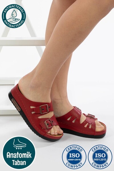 Roy Jones Γυναικεία Ορθοπεδική Ανατομική Σόλα Μοντέλο Άνεσης με Διπλή Πόρπη Τ...