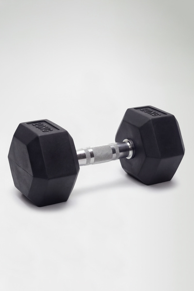 Proforce Çelik Ağırlık, Metal Tutma Yerlerine Sahip Tekli Dambıl-KDB 20 Kg Tekli