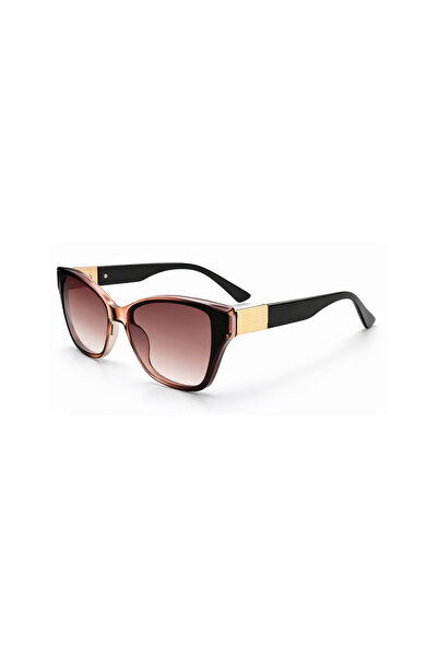 Toz Vintage Porin Beige Gradient Glass Retro Square Bone Frame Unisex Uv400 V...