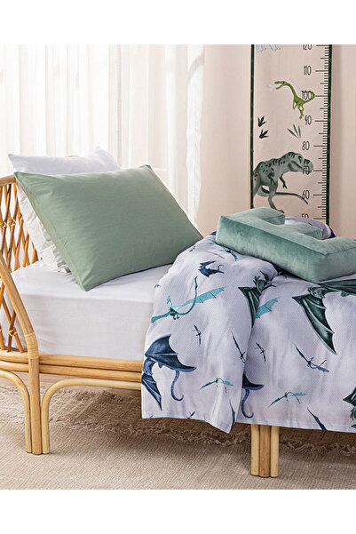 English Home Ejderha Pamuk Çocuk Pike Gri