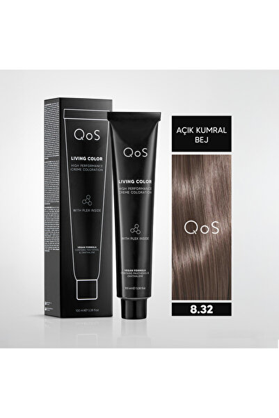 QOS LIVING COLOR 100 ML LIGHT BLONDE BEIGI 8.32