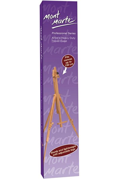 Mont Marte Ağır Tripod Şövale H.D. - Kayın