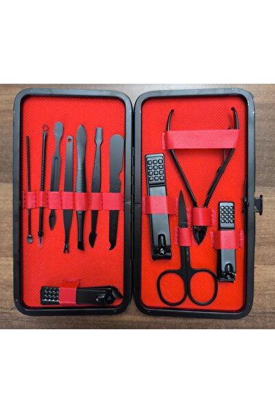 PARK TREND Profesyonel Manikür Pedikür Seti - Çantalı El Ayak Cilt Bakım Seti
