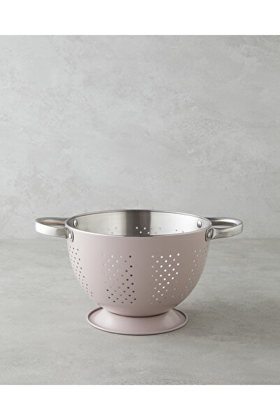 English Home Makeda Paslanmaz Çelik Süzgeç 22 cm Açık Mavi