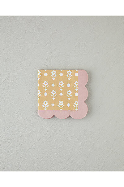 English Home Χαρτοπετσέτες Ρετρό Στυλ 20 τεμαχίων 33x33 εκ. Ροζ