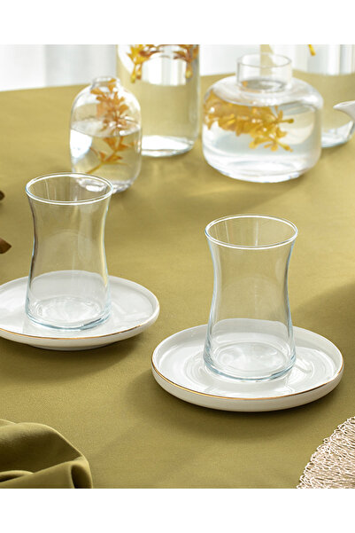 English Home Torino Porselen Çay Tabağı Gold