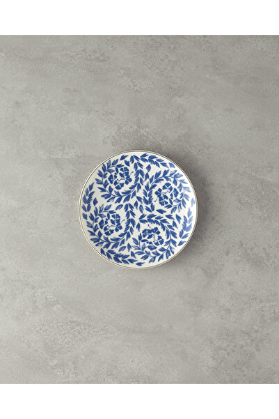English Home Carnival Floral Bone Porselen Pasta Tabağı 20 cm Lacivert-Beyaz