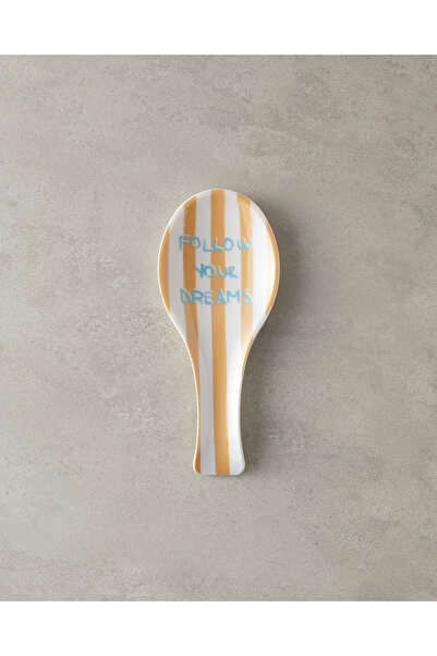 English Home Follow Your Dreams Melamin Kaşıklık 24 cm Sarı