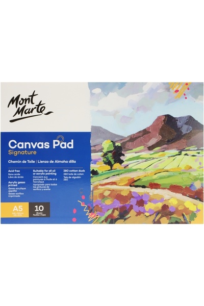 Mont Marte Tuval Bloknotu 10 Yaprak A5