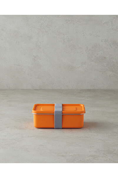 English Home Harper Paslanmaz Çelik Lunch Box 900 ml Turuncu
