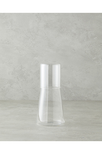 English Home Lucid Cam Başucu Sürahi 750 ml + 300 ml Şeffaf