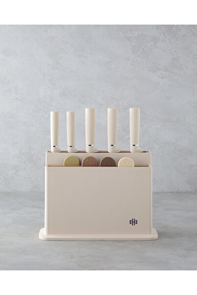 English Home Cut Master Plastik, Paslanmaz Çelik 10 parça Kesme Tahtası Bıçak...