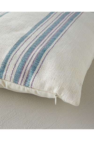 English Home Nora Filled Throw Pillow 45X45 cm Ecru