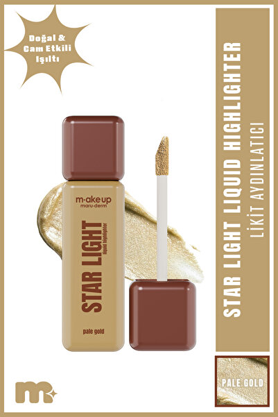Maru.Derm m.ake up maruderm Islak Bitişli Likit Aydınlatıcı – Liquid Highligh...