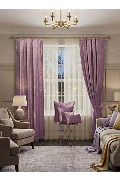 CASA NATURALE Kadife Fon Perde 000-00-001