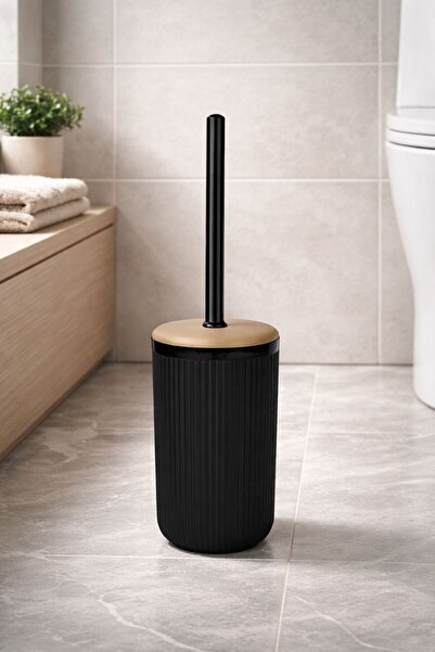 Okyanus Home Βάση βούρτσας WC Linea Due Black