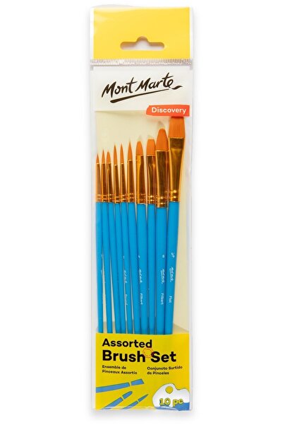 Mont Marte Discovery 10 τμχ MM Μικτό Σετ πινέλων