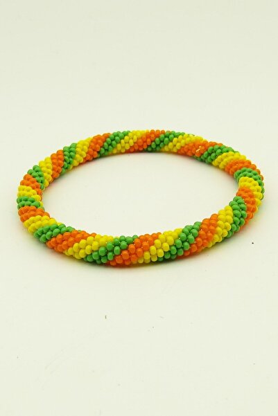 KIVILCIM TASARIM Sand Bead Bracelet Yellow m