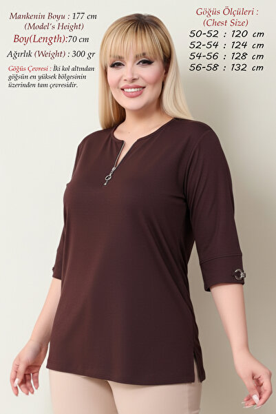 Laden Μεγάλο μέγεθος καλοκαιρινή γυναικεία χτενισμένη βαμβακερή μπλούζα υψηλή...