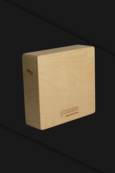 okecajon ... Askılı Snare Cajon SNCW – Taşınabilir Cajon, Trampet Efektli, Çift Yüzey, Profesyonel Perküsyon Cajon