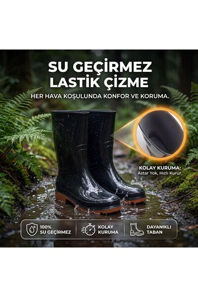 RECTIFIER RUBBER BOOTS