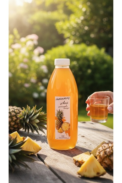 yaşayanbilge Ananas Sirkesi Doğal Fermantasyon 1 Lt.