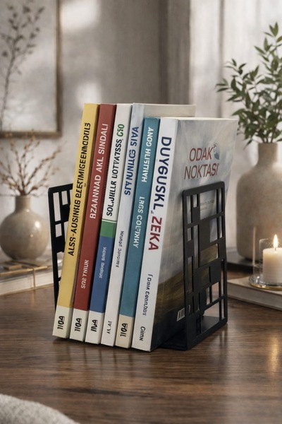 LAZORİAE Απλή σχεδίαση μεταλλική βιβλιοθήκη