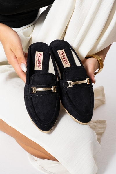 Slipcat Women's Ballet Flats with Buckle Detail, Stylish, Comfortable, Orthop...