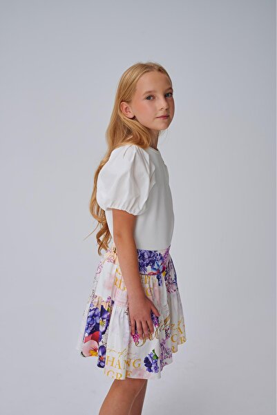 Lia Lea Λευκή μπλούζα για κορίτσια BG Store