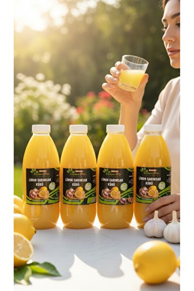 yaşayanbilge Limon Sarımsak Kürü 4 Lt Pet Şişe