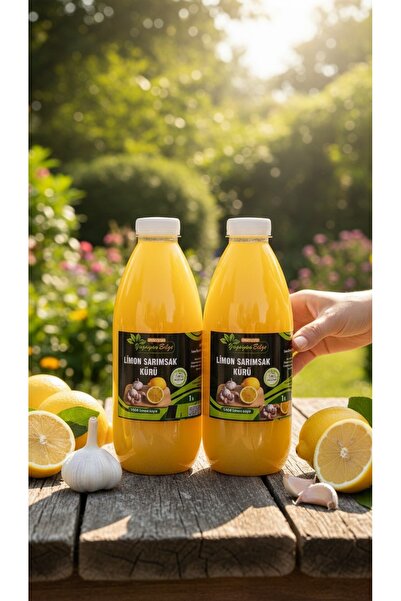 yaşayanbilge Limon Sarımsak Kürü El Yapımı 2 Lt Pet Şişe
