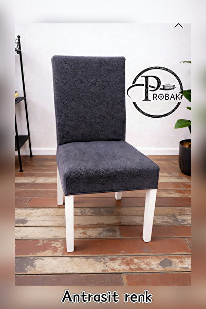 probak SANDALYE KILIFI Esnek Sandalye Örtüsü Bohem Desen Düz sandalye kılıfı ...